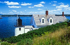 Browns Head Light on Vinalhaven Island in Maine 2